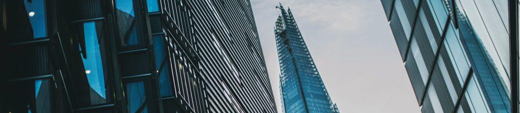 London landscape of the Shard