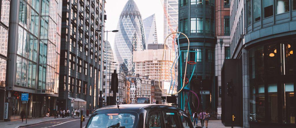 London landscape the Gherkin